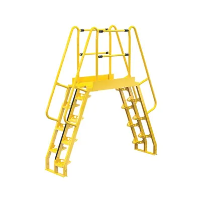 Vestil COLA-5-68-44 Steel Alternating Crossover Ladder