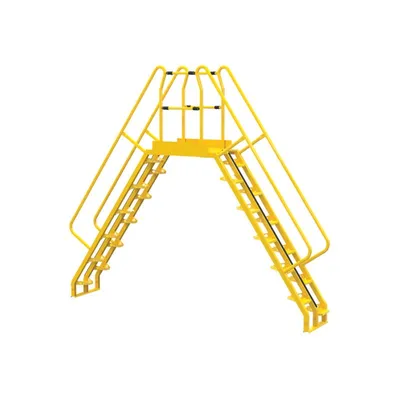 Vestil COLA-7-56-32 Steel Alternating Crossover Ladder
