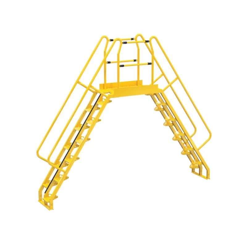 Vestil COLA-7-56-44 Steel Alternating Crossover Ladder