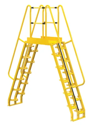 Vestil COLA-7-68-32 ladder shown from an alternate angle