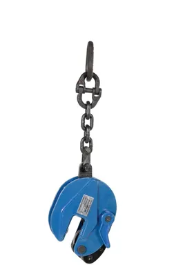 Vestil CPC-20 Steel Vertical Plate Clamp with Chain