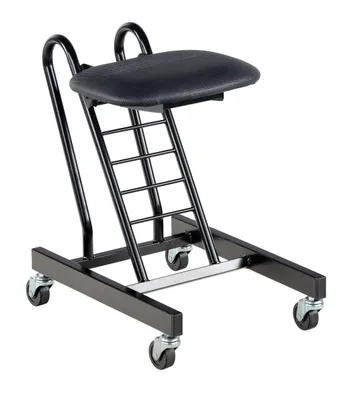 Vestil CPRO-100 Steel Height Ergonomic Worker Chair