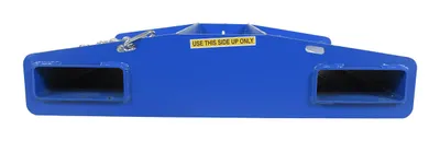 Vestil CRF-120 Steel Fork Mounted Rug Ram Boom 8