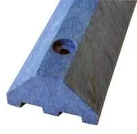Vestil CS-33-B wheel stop shown from an alternate angle