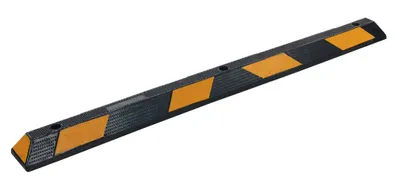 Vestil CS-33-BL-4 Rubber Car Stop