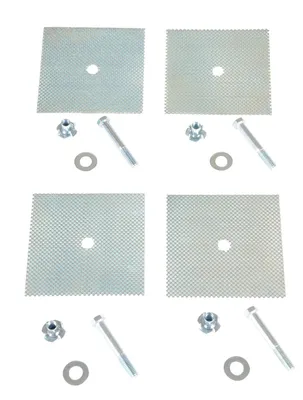 Vestil CS-GD-4 wheel stop shown from an alternate angle