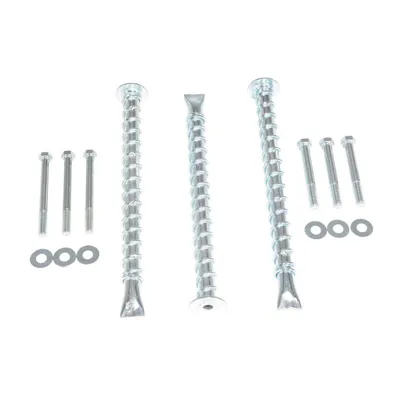 Vestil CS-HD-AK-3 ANCHOR KIT FOR 3-HOLE CAR STOP