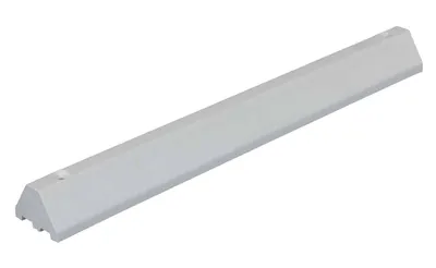 Vestil CS-S48-W Recycled Plastic Car Stop