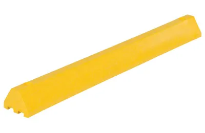 Vestil CS-S48-Y Recycled Plastic Car Stop