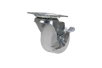 Vestil CST-B23-2X1PP-SWB Polypropylene Swivel With Brake Caster