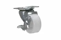 Vestil CST-B23-2X1PP-SWB caster wheel shown from an alternate angle