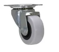 Vestil CST-B23-2X1TPR-S caster wheel shown from an alternate angle