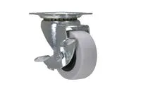 Vestil CST-B23-2X1TPR-SWB caster wheel shown from an alternate angle