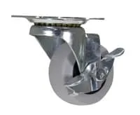 Vestil CST-B23-2X1TPR-SWB caster wheel shown from an alternate angle