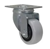 Vestil CST-B28-3X1PP-S caster wheel shown from an alternate angle