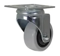 Vestil CST-B28-3X1PP-S caster wheel shown from an alternate angle