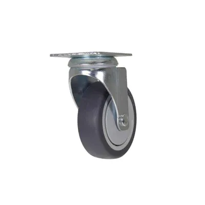 Vestil CST-B28-4X1TPR-S Thermoplastic Rubber Swivel Caster