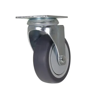 Vestil CST-B28-4X1TPR-S Thermoplastic Rubber Swivel Caster