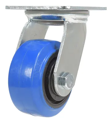 Vestil CST-BB-4X2ER-S Elastic Rubber Swivel Caster