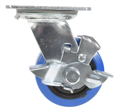Vestil CST-BB-4X2ER-SWB caster wheel shown from an alternate angle