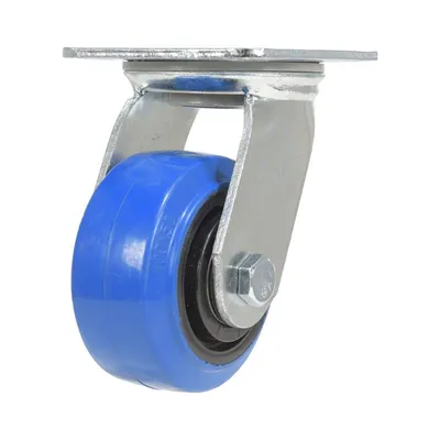 Vestil CST-BB-4X2ER-SWB caster wheel shown from an alternate angle