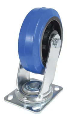 Vestil CST-BB-6X2ER-S caster wheel shown from an alternate angle