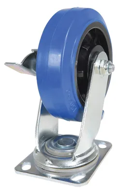 Vestil CST-BB-6X2ER-SWB caster wheel shown from an alternate angle