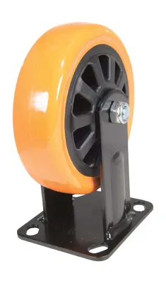 Vestil CST-BN-6X2PUP-R caster wheel shown from an alternate angle