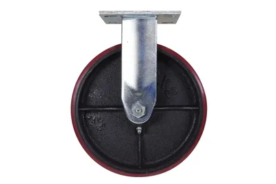 Vestil CST-C44-8X2PU-R Polyurethane Rigid Caster 3