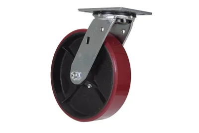 Vestil CST-C44-8X2PU-S Polyurethane Swivel Caster 2