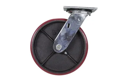 Vestil CST-C44-8X2PU-S Polyurethane Swivel Caster 3
