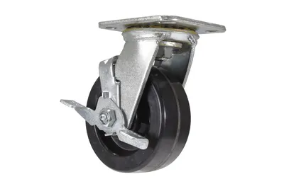 Vestil CST-D-5X2PH-SWB Phenolic Swivel With Brake Caster 2