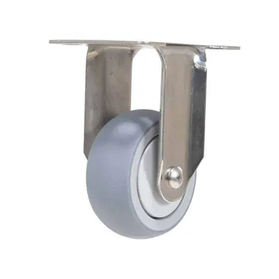 Vestil CST-E-SS-3X1TPR-R Thermoplastic Rubber Rigid Caster