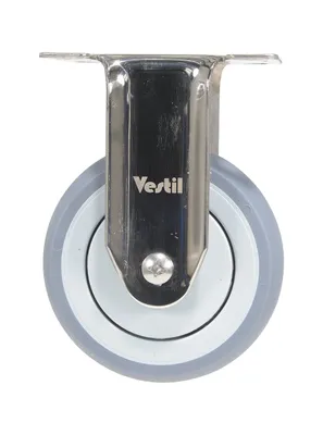 Vestil CST-E-SS-4X1TPR-R Thermoplastic Rubber Rigid Caster 3