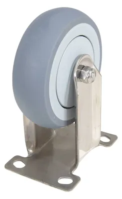 Vestil CST-E-SS-4X1TPR-R Thermoplastic Rubber Rigid Caster 4