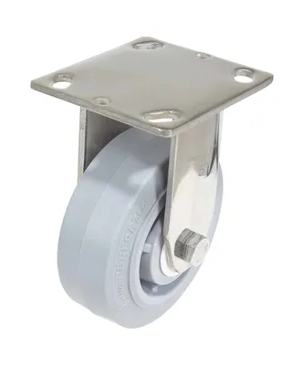 Vestil CST-E-SS-5X2TPR-R caster wheel shown from an alternate angle