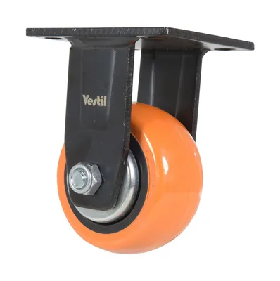 Vestil CST-E6-4X2PUP-R Polyurethane Rigid Caster 2