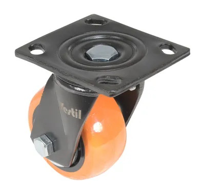 Vestil CST-E6-4X2PUP-S Polyurethane Swivel Caster 2