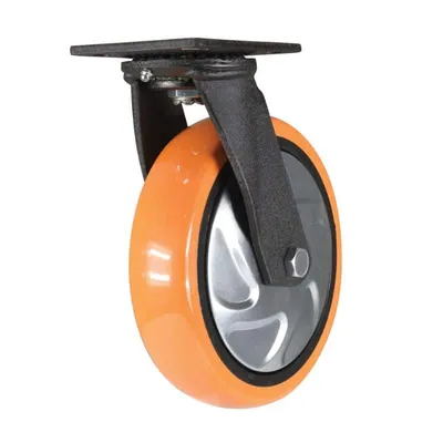 Vestil CST-E6-8X2PUP-S Polyurethane Swivel Caster