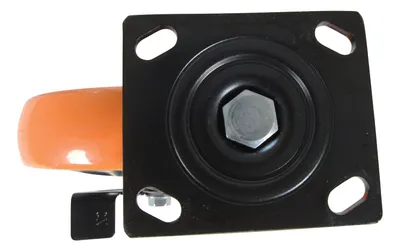 Vestil CST-E6-8X2PUP-SWB Polyurethane Swivel With Brake Caster 6