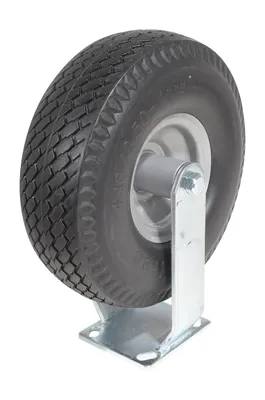 Vestil CST-F-10X3FM-R caster wheel shown from an alternate angle