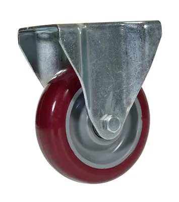Vestil CST-F-4X1DT-R Polyurethane Rigid Caster