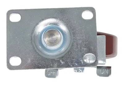 Vestil CST-F-4X1DT-SWB Polyurethane Swivel With Brake Caster 5