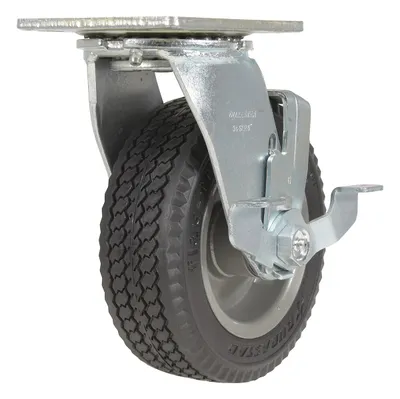 Vestil CST-F-6X2FM-SWB Flat-Free Swivel With Brake Caster