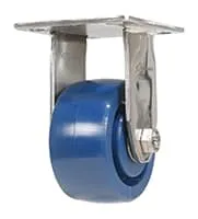 Vestil CST-F-SS-4X2SP-R caster wheel shown from an alternate angle