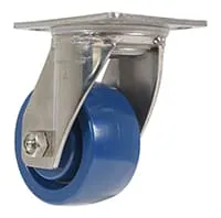 Vestil CST-F-SS-4X2SP-S caster wheel shown from an alternate angle