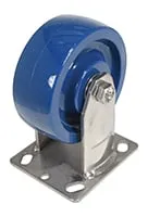 Vestil CST-F-SS-5X2SP-R caster wheel shown from an alternate angle