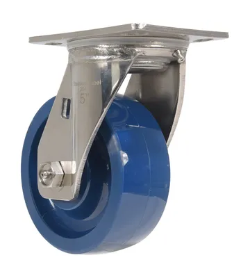 Vestil CST-F-SS-5X2SP-S Solid Polyurethane Swivel Caster 2
