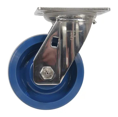 Vestil CST-F-SS-5X2SP-S Solid Polyurethane Swivel Caster 3