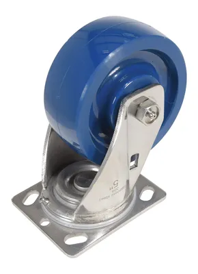 Vestil CST-F-SS-5X2SP-S Solid Polyurethane Swivel Caster 4